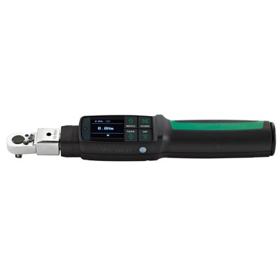 STAHLWILLE® - Drehwinkel-Drehmomentschlüssel MANOSKOP® m.Einsteckwerkzeug Umschaltknarre Nr.714R/ 1 1-10 N·m Antriebs-4kant 1/4"